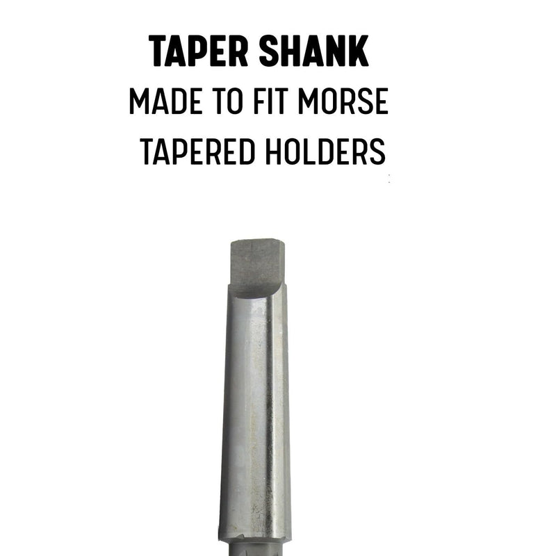 Drill America - DWRRTS1INCH 1" High Speed Steel Taper Shank Straight Flute Chucking Reamer, DWR Series 1 in