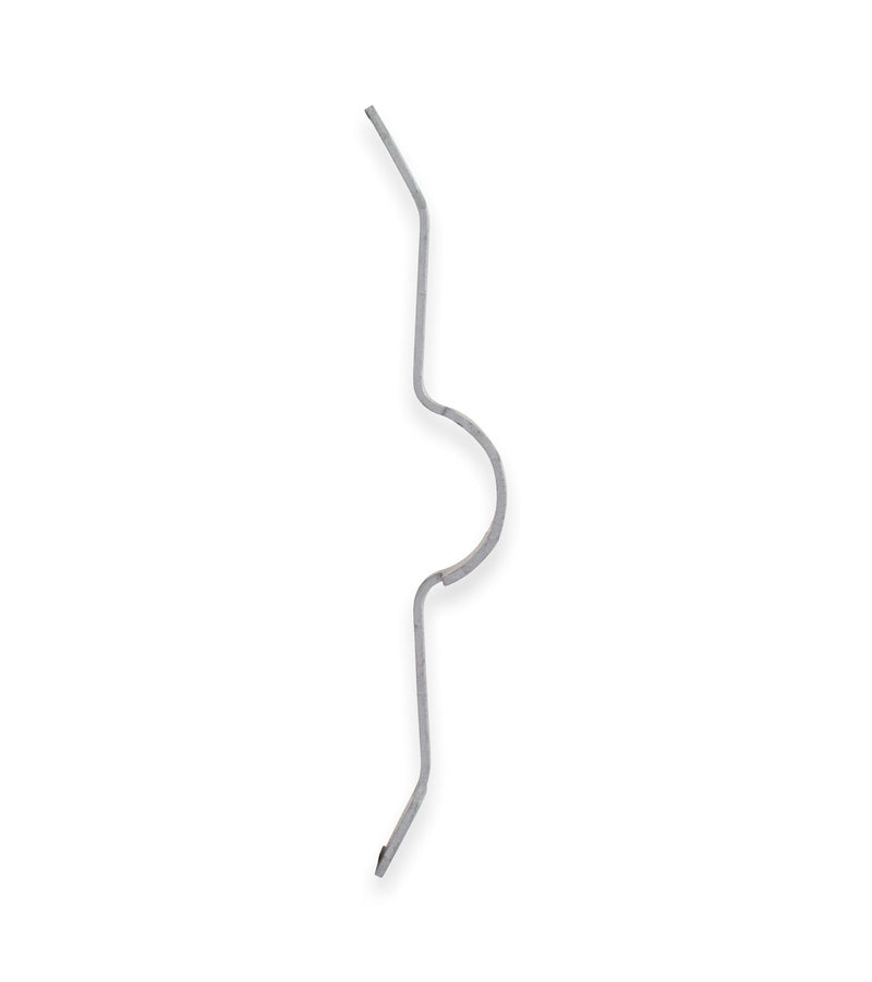 Conduit Cable Support Clip to Ceiling Wire, Threaded Rod & Flanges. Heavy Duty Spring Steel Clip / 100 Pack