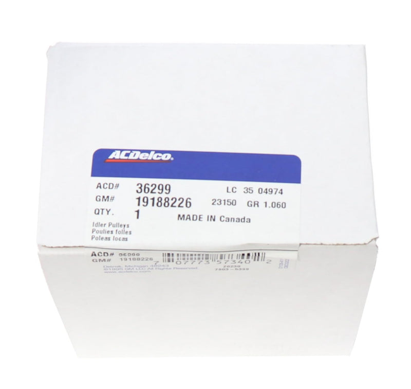 ACDelco Idler Pulley With Bolt for 2020-2021 Freightliner MT45 - 36299