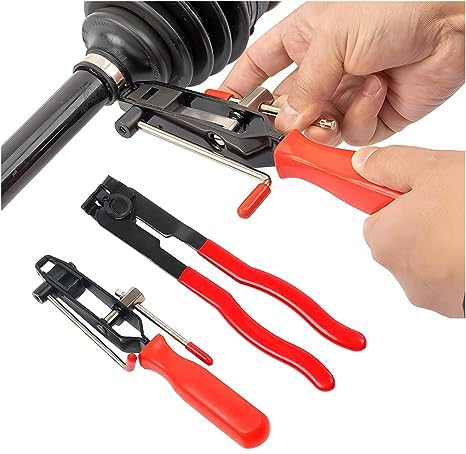 BELOMI Joint CV Boot Clamp Pliers, Ear Clamp Banding Tool Kit, Automotive Hose Axle Pliers, Heavy Duty Universal Vacuum Hoses Clamping, Auto Repair Tools for Car ATV UTV