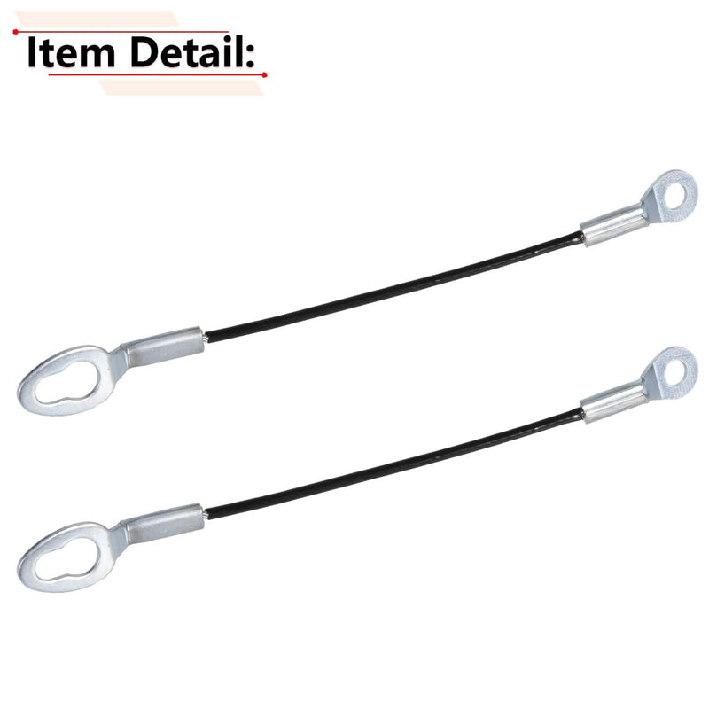 RLB-HILON Tailgate Cable Compatible with Toyota Tacoma 2005 2006 2007 2008 2009 2010 2011 2012 2013 2014 2015 Year, Lift Gate Support Straps Pickup