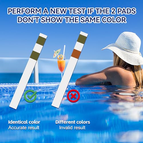 Water Hardness Test Strips Kit for Home Drinking Water and Pool Spa 200CT