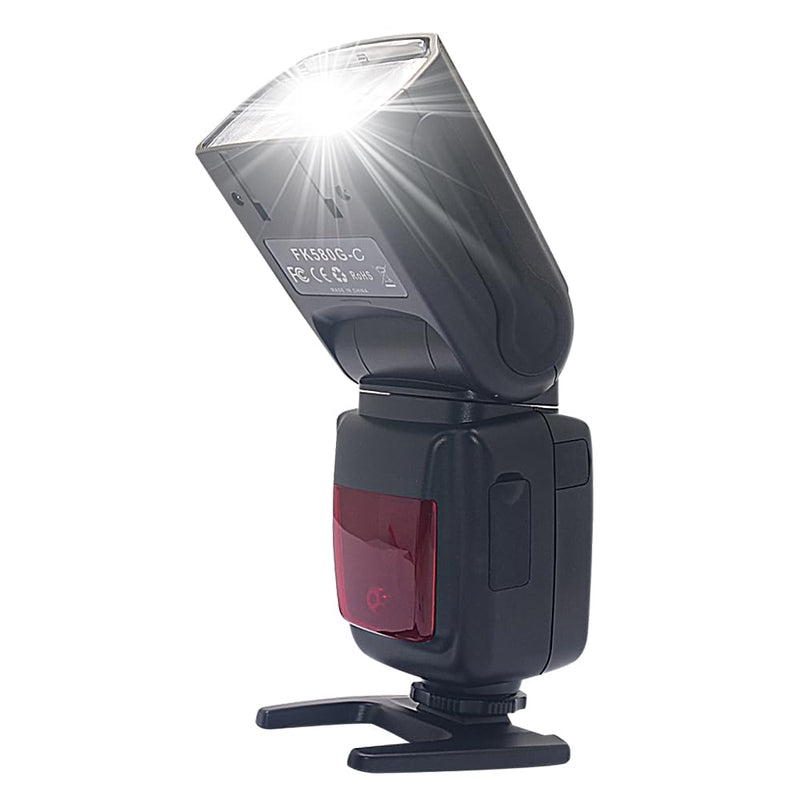 Mcoplus FK580G-C TTL Flash Speedlite 1/8000 HSS GN58 for Canon EOS R RP R5 R6 R7 R8 R10 Cameras