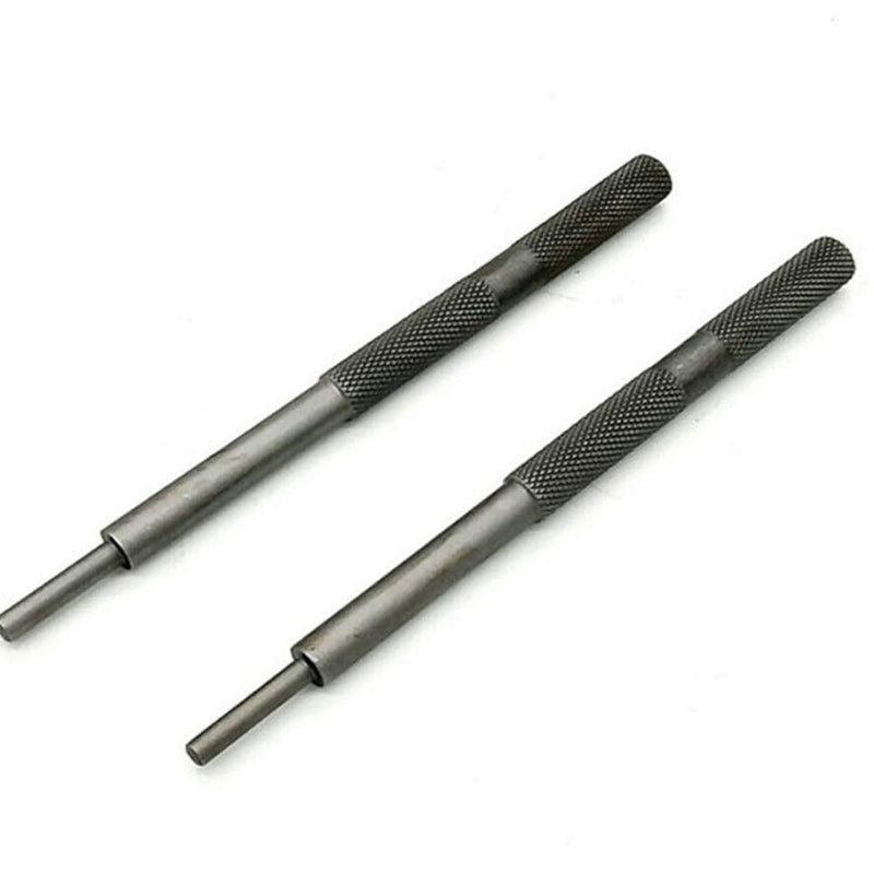 2 Pcs Engine Valve Guide Tool 5/5.5mm Engine Valve Remover Installer Repair Tool for Motorcycle