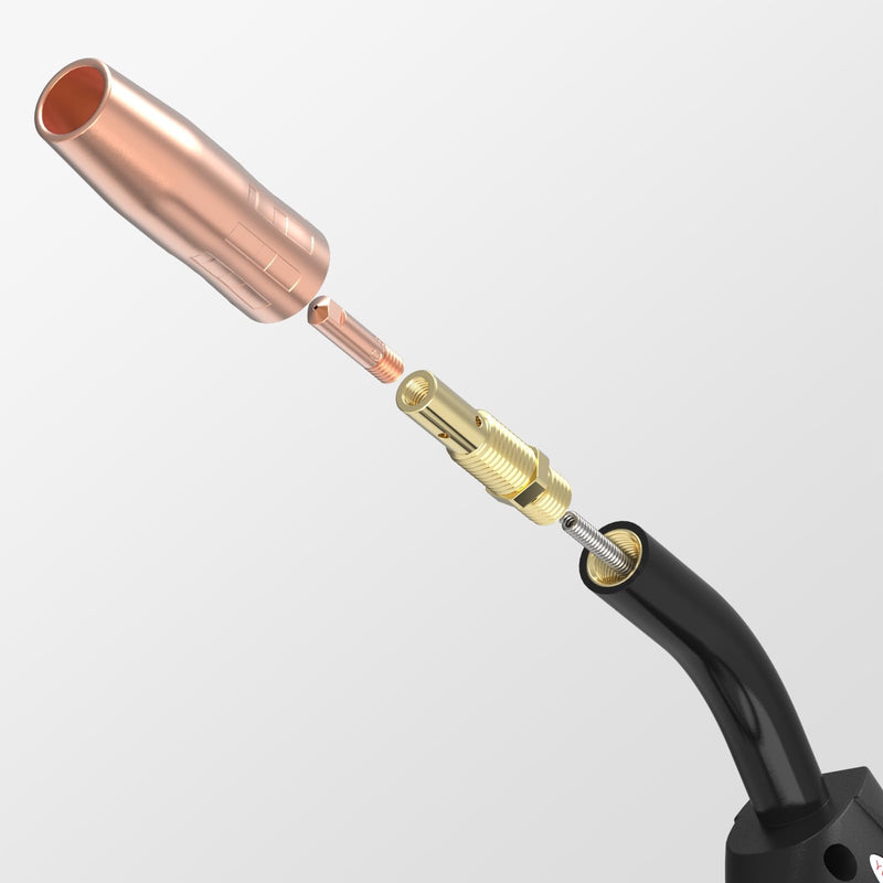 YESWELDER MIG Welding Torch, Suitable for FLUX-135PRO Welder, Replacement Gasless Welding Gun