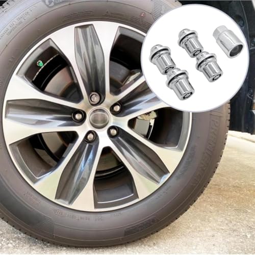 00276-00900 Anti Theft Wheel Lock Lug Nuts Set M12 x 1.5 Compatible with Toyota Avalon C-HR Camry Celica Corolla Highlander Matrix Mirai MR2 Prius RAV4 Sienna Solara Tacoma Venza Yaris & Lexus
