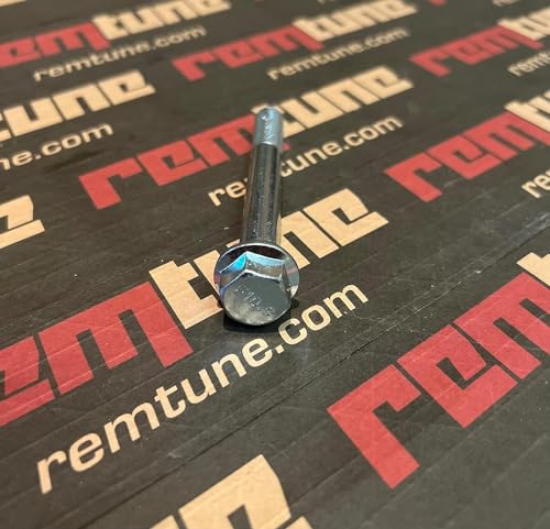 M12-1.25 x 70mm ISO Grade 10.9 Hex Flange Bolt - JIS B1189, Partially Threaded, Japanese Industry Standard Hardware (1pc) (Pack of 2) M12x1.25 (Pack of 2)