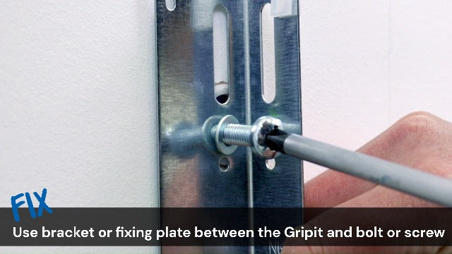 Gripit Blue Drywall Anchors | Pack of 4 (Up to 205Ibs/93kg) | Heavy Duty Drywall Anchors | Wall Anchors & Screws for Drywall | Anchors Screws Kit | Plaster Wall Anchors | 1" Inch Drill Bit | Reusable 1" / 25mm (Holds 205lbs/93kg)