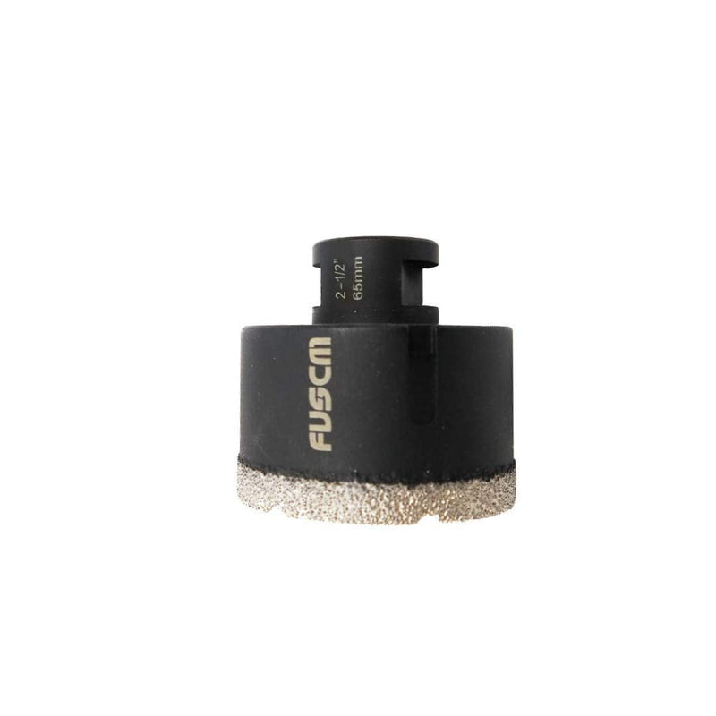 Diamond Core Drill Bits 2-1/2 Inch for Porcelain Ceramic Tile Marble Brick Vacuum Brazed Hole saw 65mm 65MM(2-1/2")