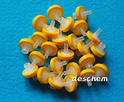 100Pcs 13MM,0.45um,PES Syringe Filter,Made by Poly Ether Sulfones,100 Pieces/Lot