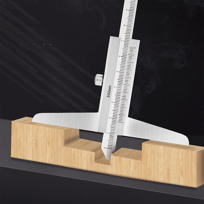 Utoolmart Depth Gauge Vernier Caliper 150mm X 0.02mm, Precision Carbon Steel Measuring Tool 1Pcs