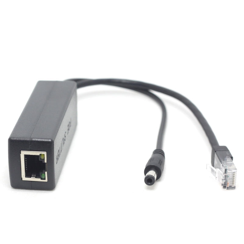 Active PoE Splitter Power Over Ethernet 48V to 12V 2A for IEEE802.3at 24Watt