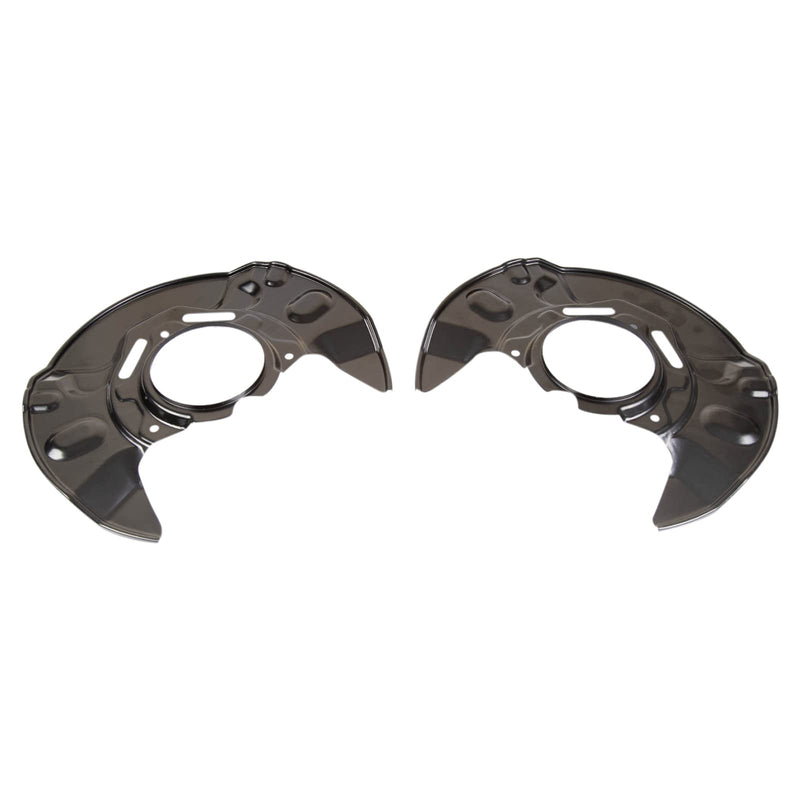 TRQ Front Brake Dust Shield Set Compatible with 05-10 Scion tC 03-08 Toyota Corolla Matrix