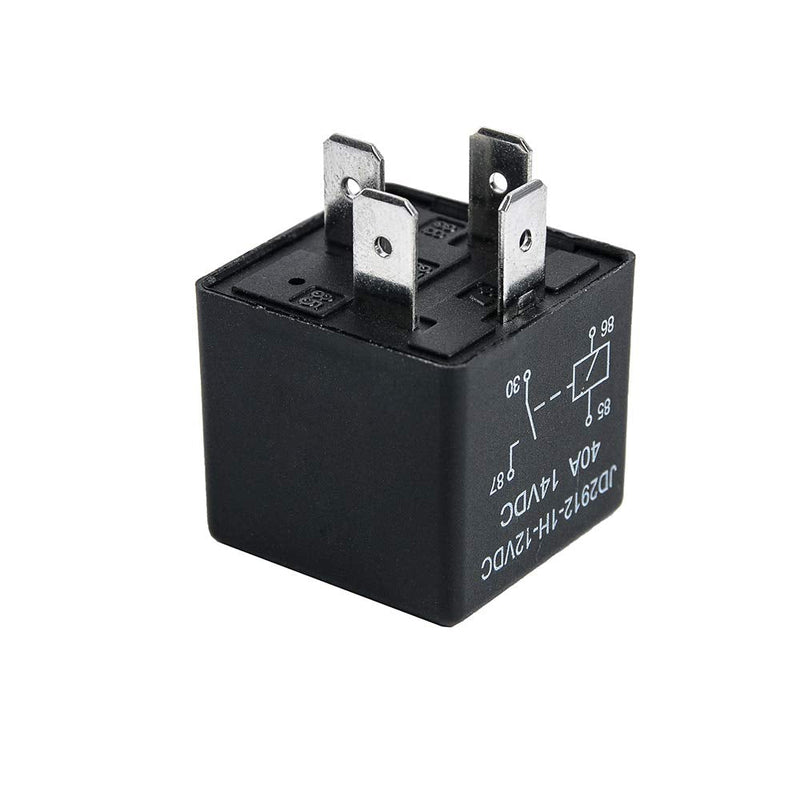 2 Pack Car Relay 4 Pin 12V 40 Amp Model No : JD2912-1H-12VDC 40A 14VDC, Car Relay Switch Auto Switches & Starters 2
