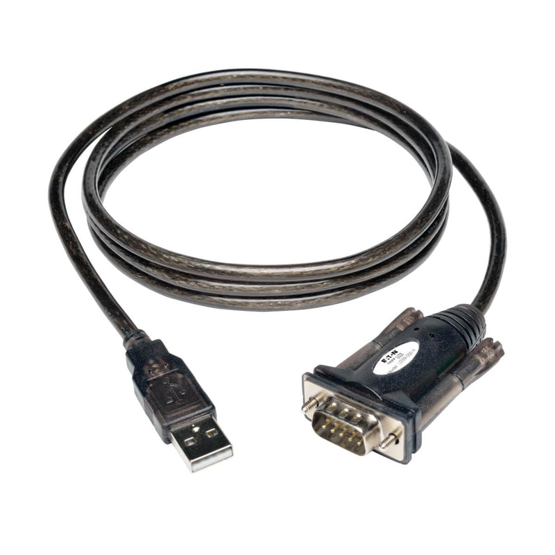 Tripp Lite 5ft USB to Serial Adapter Cable (USB-A to DB9 M/M)(U209-000-R) USB-A to DB9