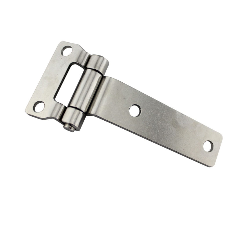 Pair of Stainless Steel 304 T-Shape Door Hatch Hinge L 5.3 in（135mm） for Container Vans Caravans Polish Marine Boat Hardware Counter Back Flap Hinges