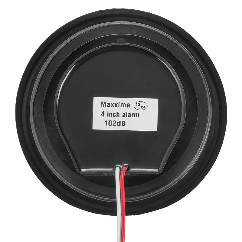 Maxxima 4-inch, 97dB Back-Up Alarm for Trucks and Heavy Duty, Grommet Mount