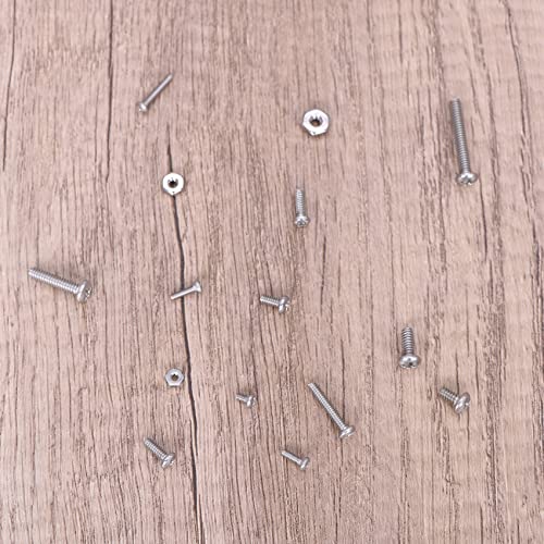 390Pcs Machine Screw Assortment Kit, Phillips Pan Head Screws and Nuts