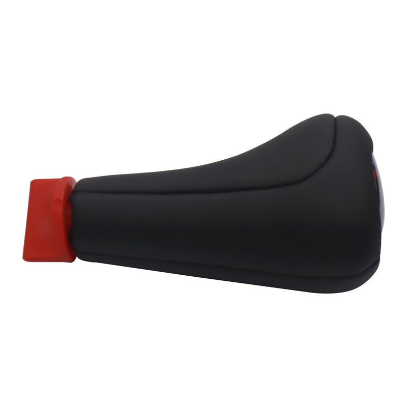 HiSport Gear Shifter Knob,5-Speed Leather Car Stick Shifting Knobs Shifter Lever Compatible with BMW E34 E39 M5 M3 M6 E36 E46 E21 E30 and Most Manual Transmission Vehicle