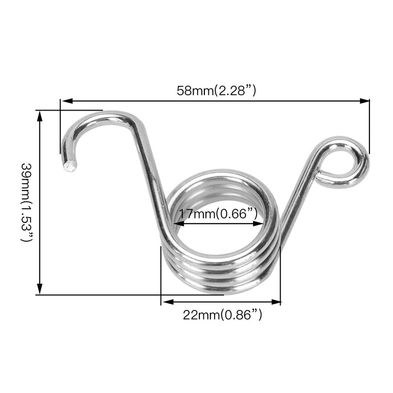 GREHUA Go Kart Throttle Brake Pedals Return Springs 9502 9503 Compatible with Manco Dingo Critter American Sportworks Road Rocket Azusa Fun Radio Flyer Carter Drift Trike Cart Heavy Duty Parts