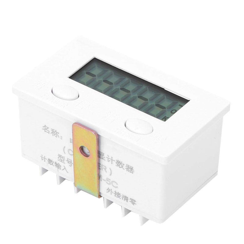 Magnetic Induction Counter,Digital Electronic Punch Counter,Metal Sensor, 5-Digits LCD Digital Display 0-99999, Magnetic Induction Proximity Switch
