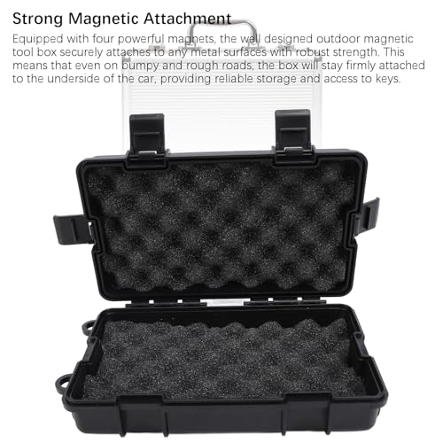 Magnetic Storage Box Water Proof Portable Outdoor Magnetic Tool Box for Vehicles
