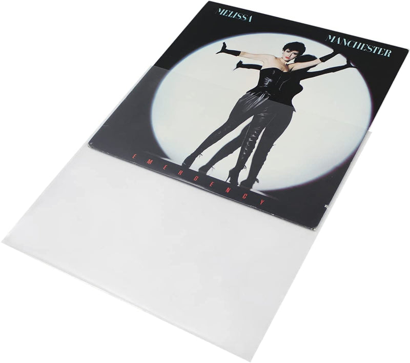 (25) 12" Record Outer Sleeves - Extra Heavy Duty 4 Mil Thick - Soft Polyethylene - 12-3/4" x 12-1/2" - Archival Quality 25