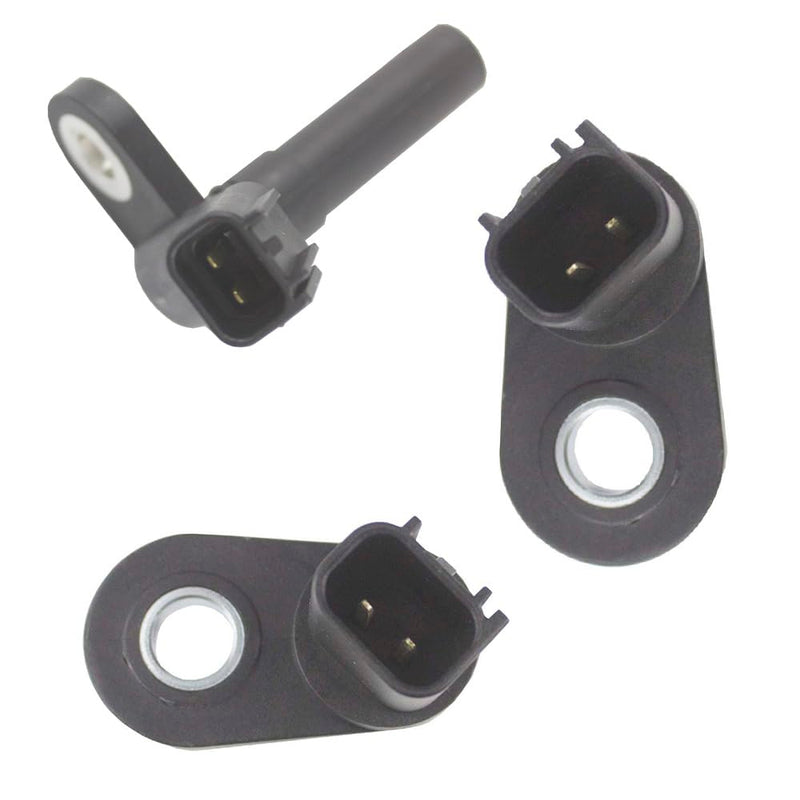 3pcs Crankshaft + 2xCamshaft Position Sensor Kits for 2004-2010 Ford F-150 5.4L; 2004-2010 Ford F-250 F-350 Super Duty 5.4L