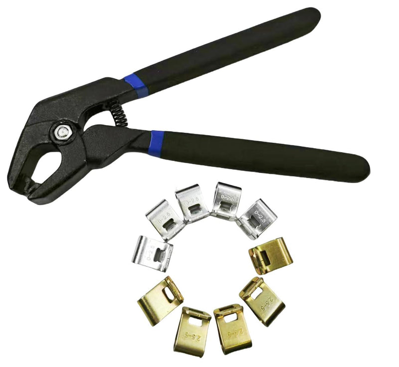 Fixing Clamps Set with Pliers,Car Body Dent Repair Fixing Clamp Pliers Set Bodywork Automotive Pull Removal Kit