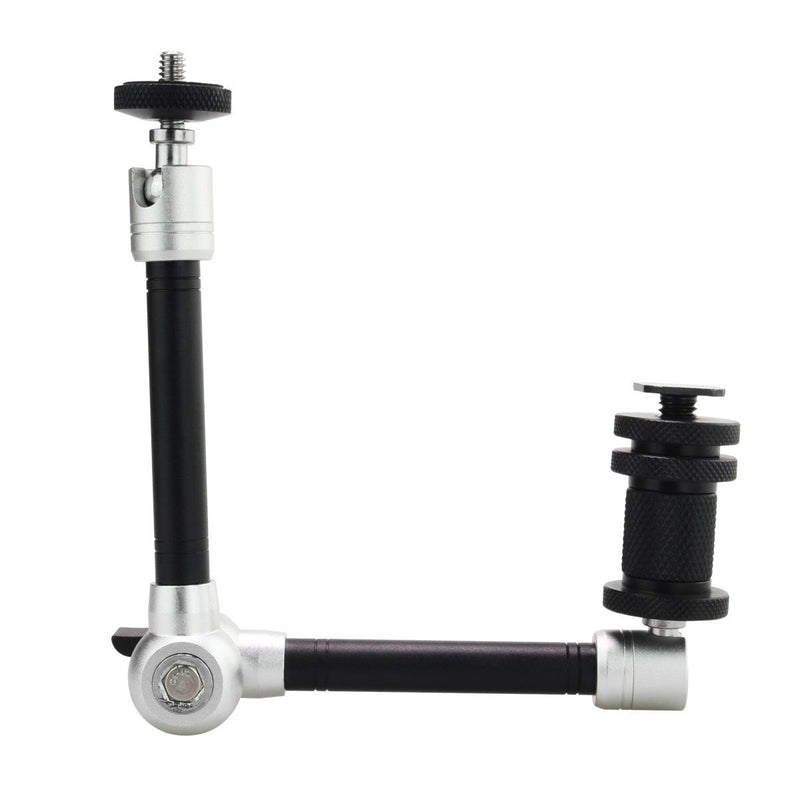 Haoge 11" Inch Adjustable Friction Articulating Magic Arm for DSLR Rig Camera LCD Monitor LED Light Flash Lights Microphone TPCAST HTC Vive Vive Pro Base Station lightinghouse