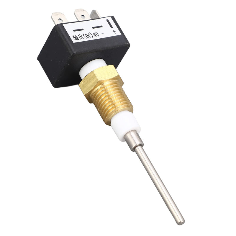 Water Tank Level Alarm Sensor Water Level Sensor NO Normally Open 1/4 NPT Thread Mounting with Alarm and Stop Function