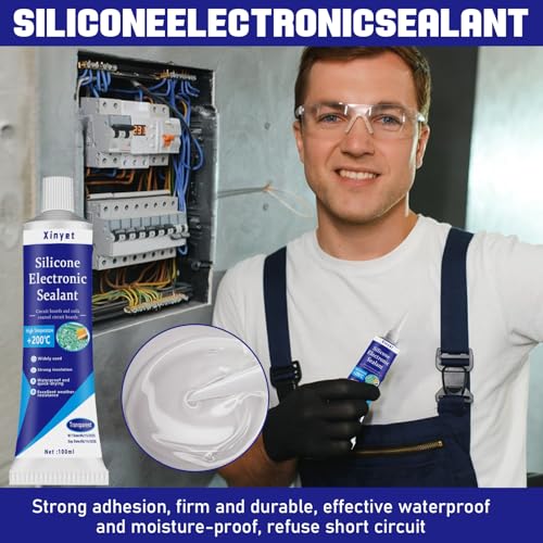 Electronic Silicone Adhesive Sealant, Conformal Coating for Electronics 100ml