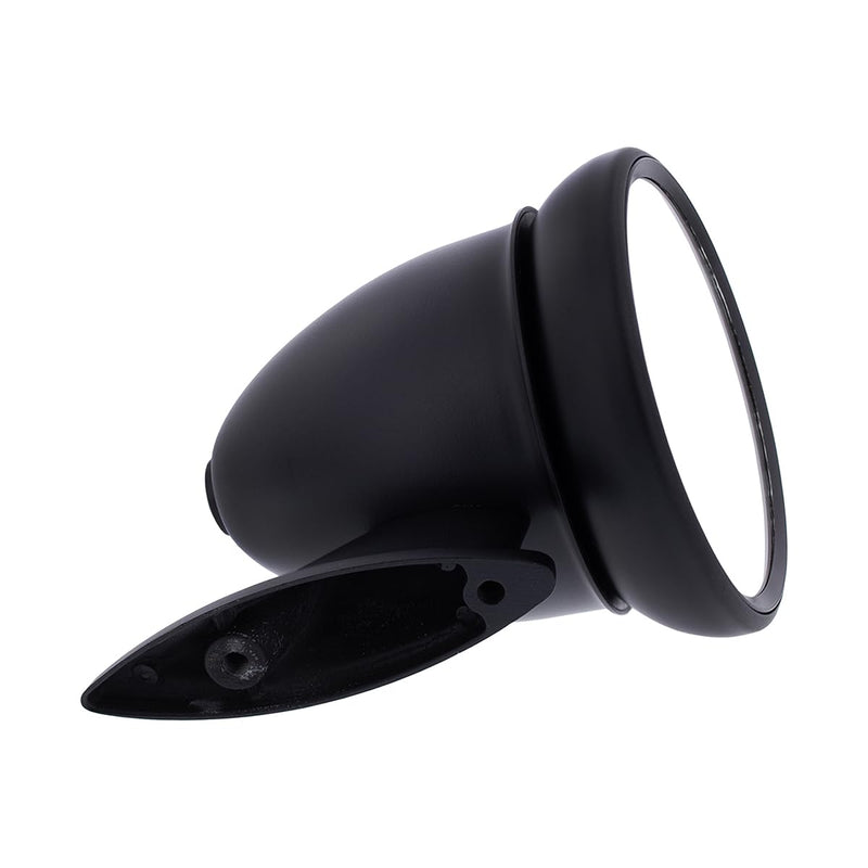 United Pacific S1403 GT Racing Style Mirror, Die-Cast Arm & Mirror Head, Universal Application, Fits L/H or R/H Side – Black – ONE MIRROR Black & White