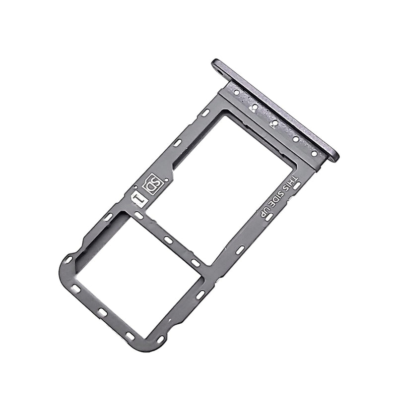 G Power 2021 Single Sim Card Tray MicroSD SD Holder Replacement for Motorola Moto G Power 2021 (XT2117) - Flash Gray