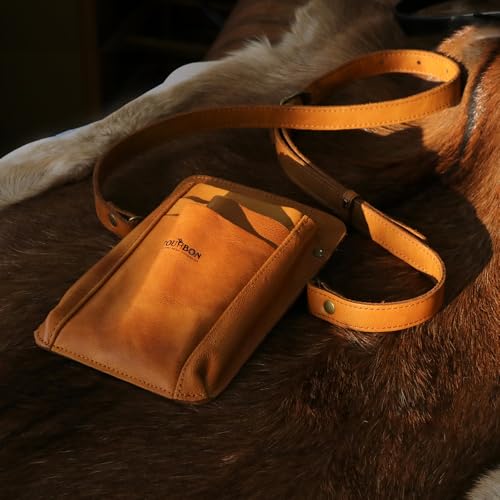 Leather Multi-Way Florist Tool Pouch - 4 Pocket Waist Shoulder Gardener Bag