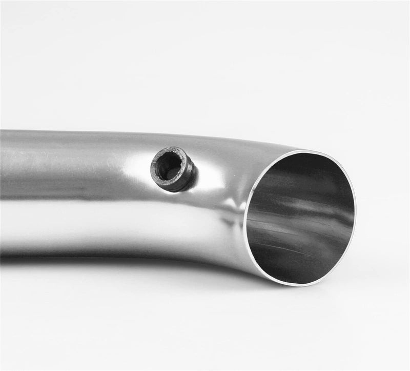 3 Inch Universal Aluminum Cold Air Intake System Filter Car Truck Turbo Piping Silver