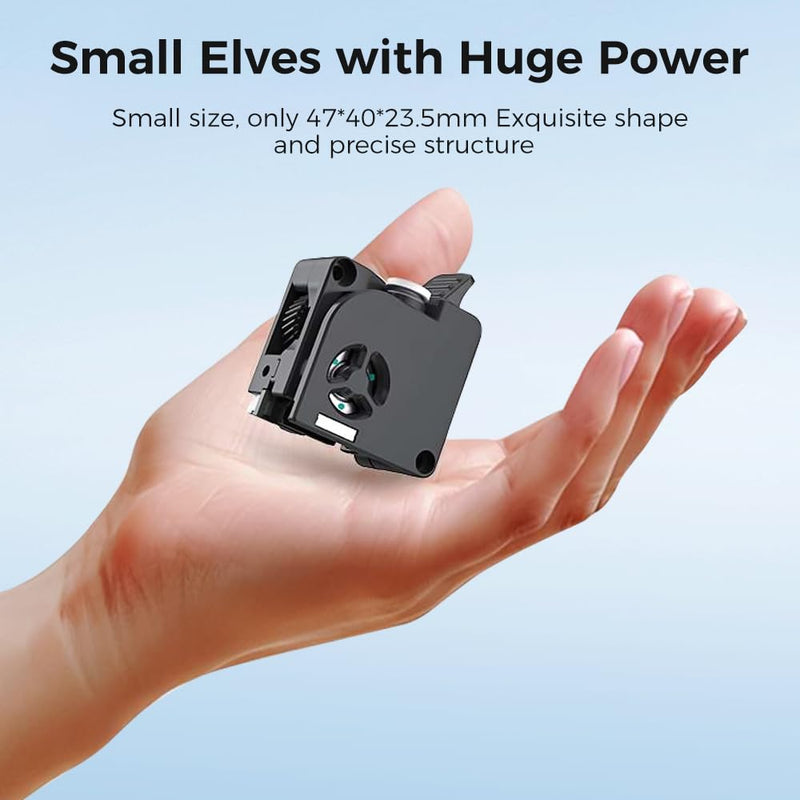 Creality Official K2 Plus Extruder Kit,Dual Gears for Smooth Feeding,Built-in Filament Break Sensor,High Torque Extrusion,Force up to 80N for Creality K2 Plus/K2/K2 Pro 3D Printer Extruder Kit for K2 Plus