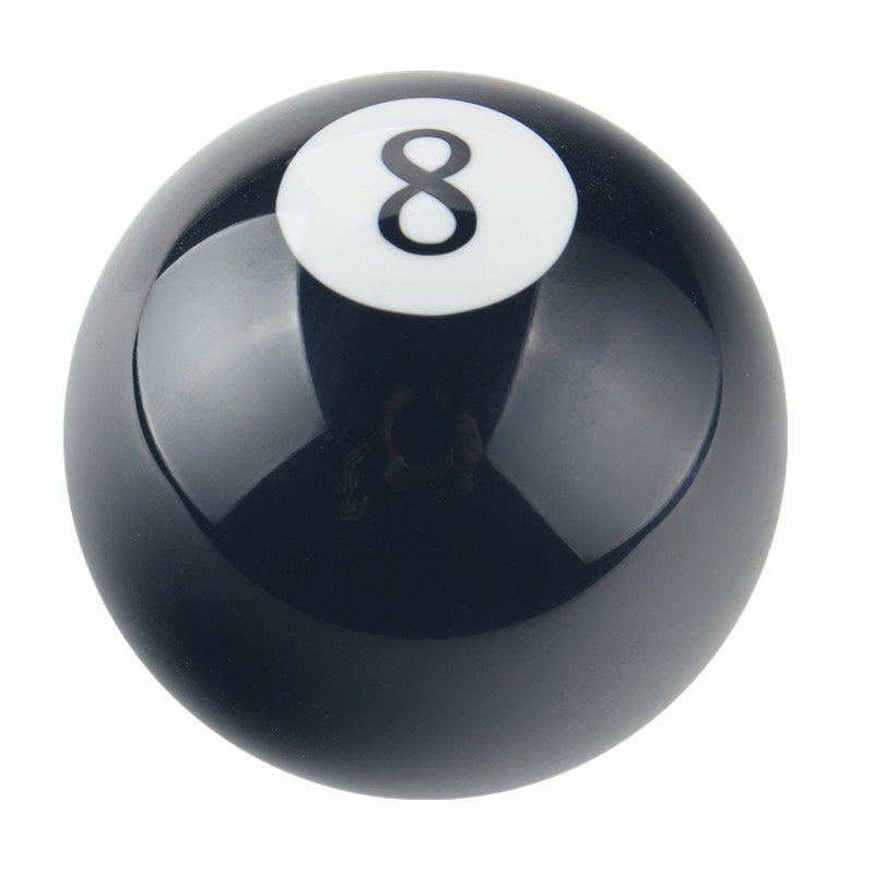 DEWHEL 2 1/4" 8 Ball Billiard Round Manual Gear Shift Lever Shifter knob Black Shaped JDM 4 5 6 Speed for Honda Acura Mazda Mitsubishi Nissan Infiniti Lexus Toyota Scion Hyundai etc