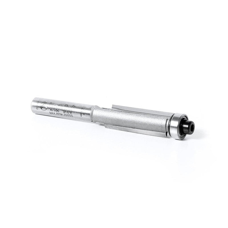 Amana Tool - 47100 Carbide Tipped Flush Trim 3/8 Dia x 1" 4 Shank