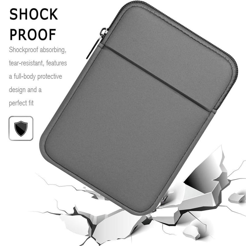 Foam e-Reader Sleeve Carrying Case for 6-6.8 Inch Devices, Slim Protective Pouch, Lightweight Storage Bag(6 inch)