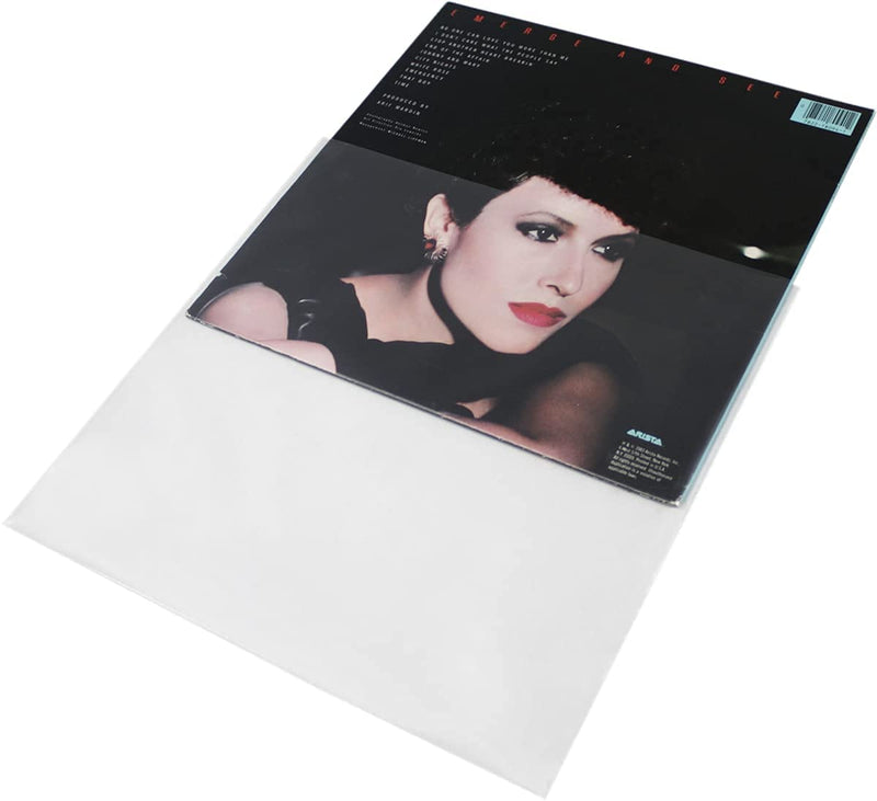 (25) 12" Record Outer Sleeves - Extra Heavy Duty 4 Mil Thick - Soft Polyethylene - 12-3/4" x 12-1/2" - Archival Quality 25