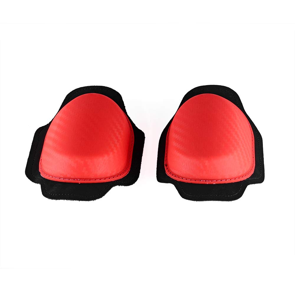 MOTO4U Universal Motorcycle Racing Knee Slider In Red