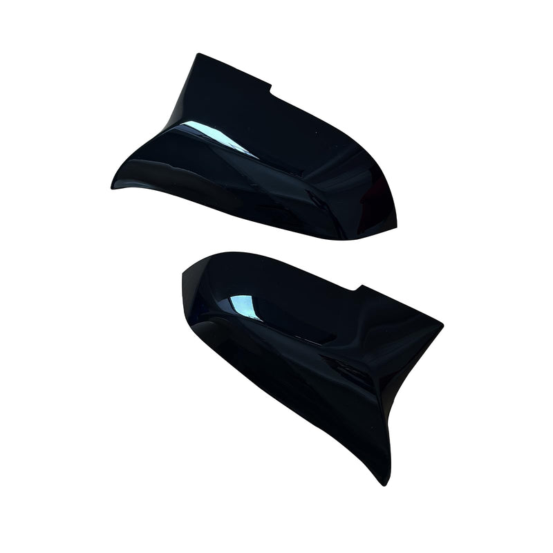 Mirror Caps Gloss Black Compatible with 1er F20 F21 2er F22 F23 3er F30 F31 F34 4er F32 F33 F36 X1 E84 M2 F87 Models Rearview Side Wing Mirror Cover Caps For F20 F21 F30 F31 F32 F33 F34 F36 F87