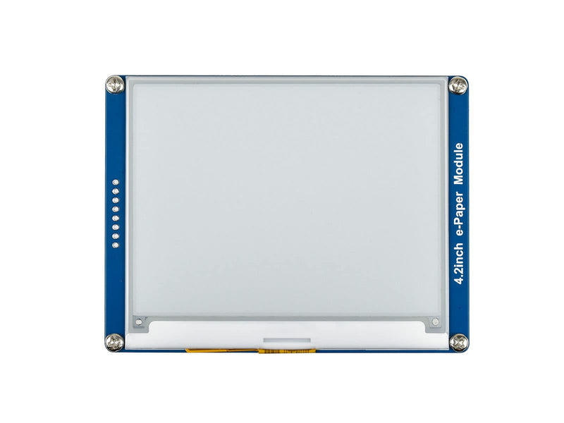 Waveshare 4.2inch E-Ink Display Module Compatible with Raspberry Pi 5/4B/3B/Zero/Zero W/Zero 2W/Pico/Pico W/Pico WH, 400x300 Resolution SPI Interface