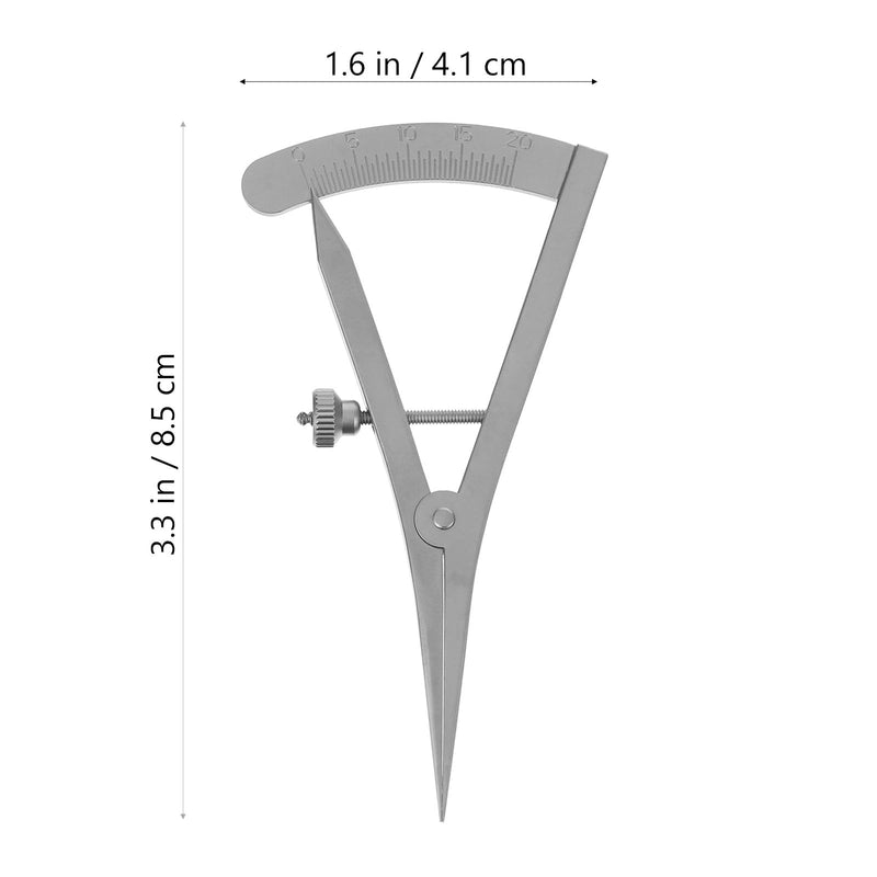 Baluue Double Eyelid Measuring Eye Gauge Lightweight Durable Eyelid Measurement Ruler for Precise Double Surgery Portable Professional Medical Caliper 1.61X3.34 Inches