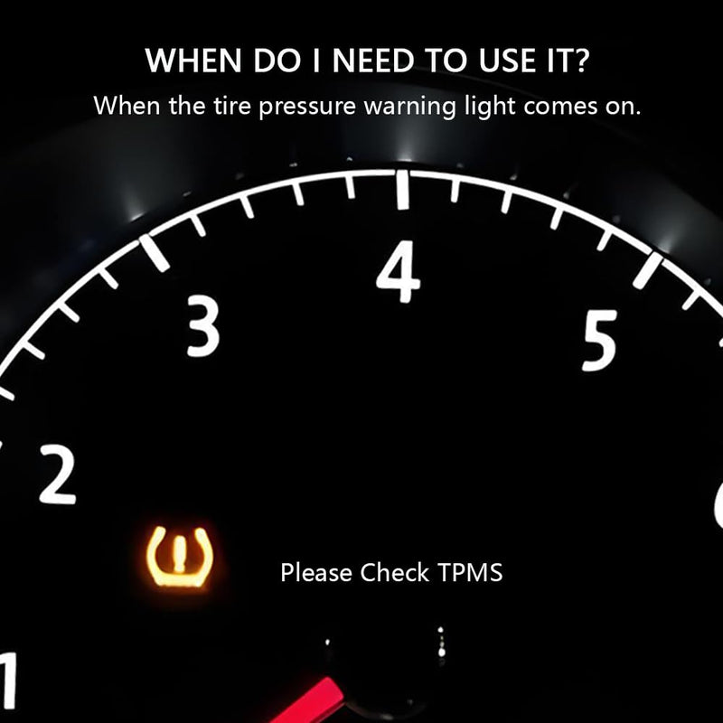 TPMS Reset Tool for GM with 150 PSI Digital Tire Pressure Gauge, Quick Relearn Tire Sensor, Compatible with for Buick for Chevy for Cadillac for Opel