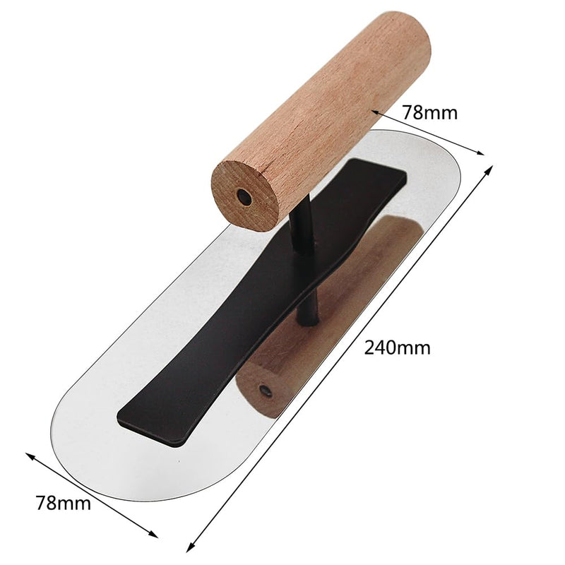 Japanese Venetian Plaster Finishing Trowel Set 4 PC Stainless Steel Art Paint Plastering Hand Tools
