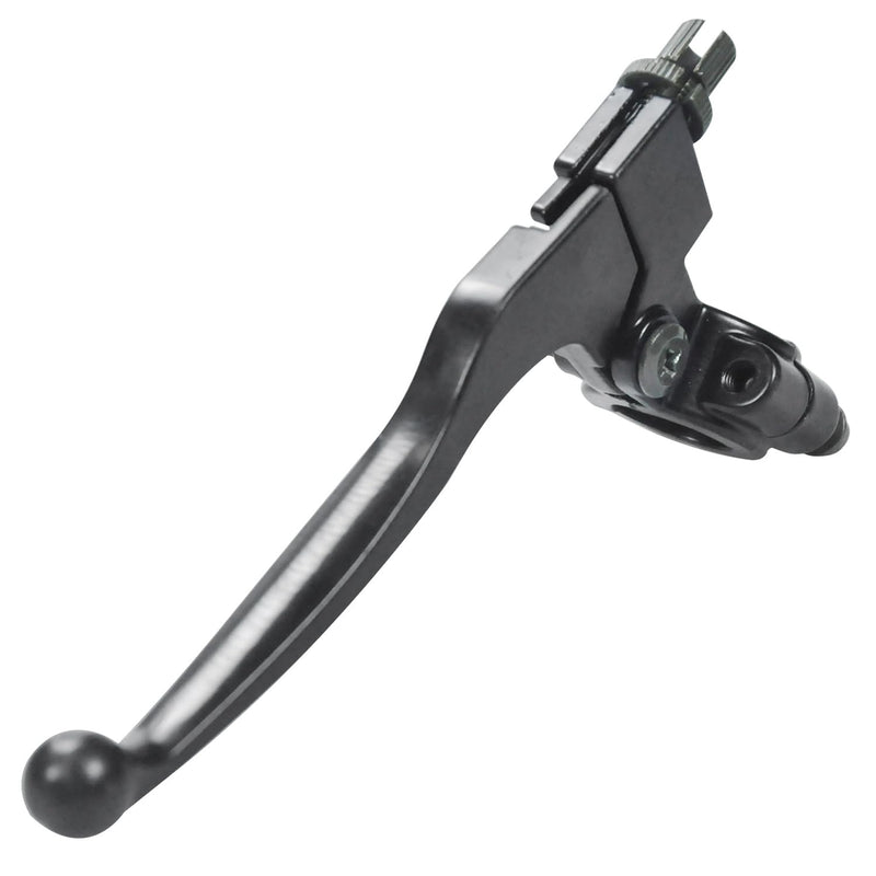 22mm 7/8" Left Clutch Brake Handle Lever Perch for Coleman CT200U BT200X CT100U Baja Massimo MB165 MB200 Yerf-Dog Motovox MBX10 Mini Bike CRF50 XR50 KLX110 SSR125 Pit Dirt Bike (Black) Black