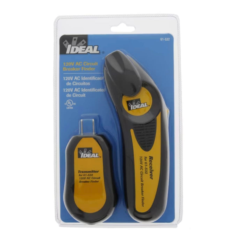 Ideal Electrical 61-532 Circuit Breaker Finder 120V,Black/Yellow