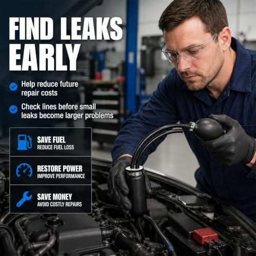 Universal Easy Intake Adapter, Auto Smoke Machine Inflatable Bladder Black